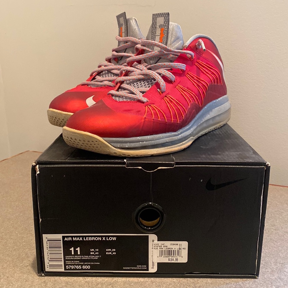 LeBron X Air Max Low